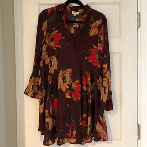 Umgee floral print tunic/dress